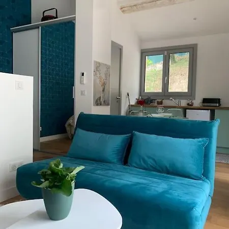 Agreable Studio Entre Mer & Montagne Piscine Prive Le Bar-sur-Loup Exterior photo